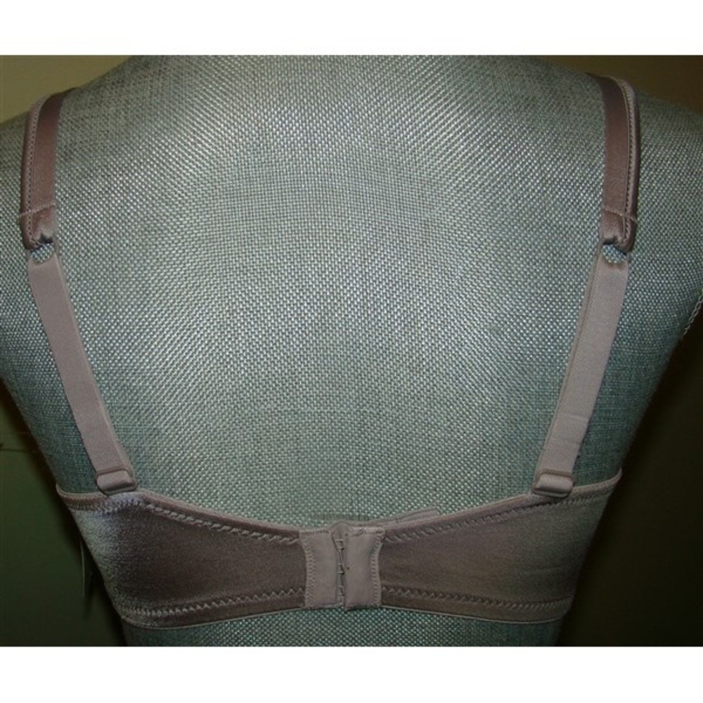 NWOT Playtex 42DD Side Smoothing Embroidered Underwire Bra 4513 Taupe 113024 - Picture 4 of 4